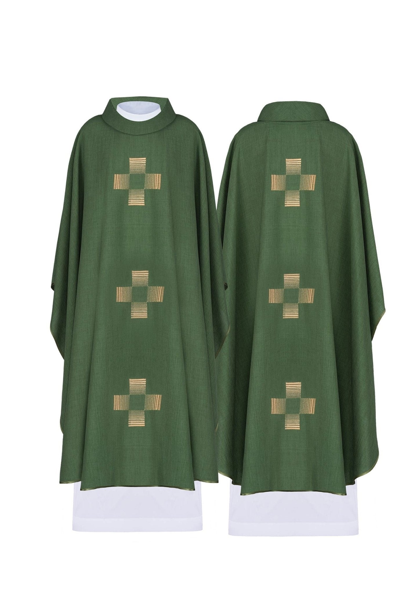 Casula Verde Croci HA7011 - 01 ZIELONY - PERILPRETE.IT
