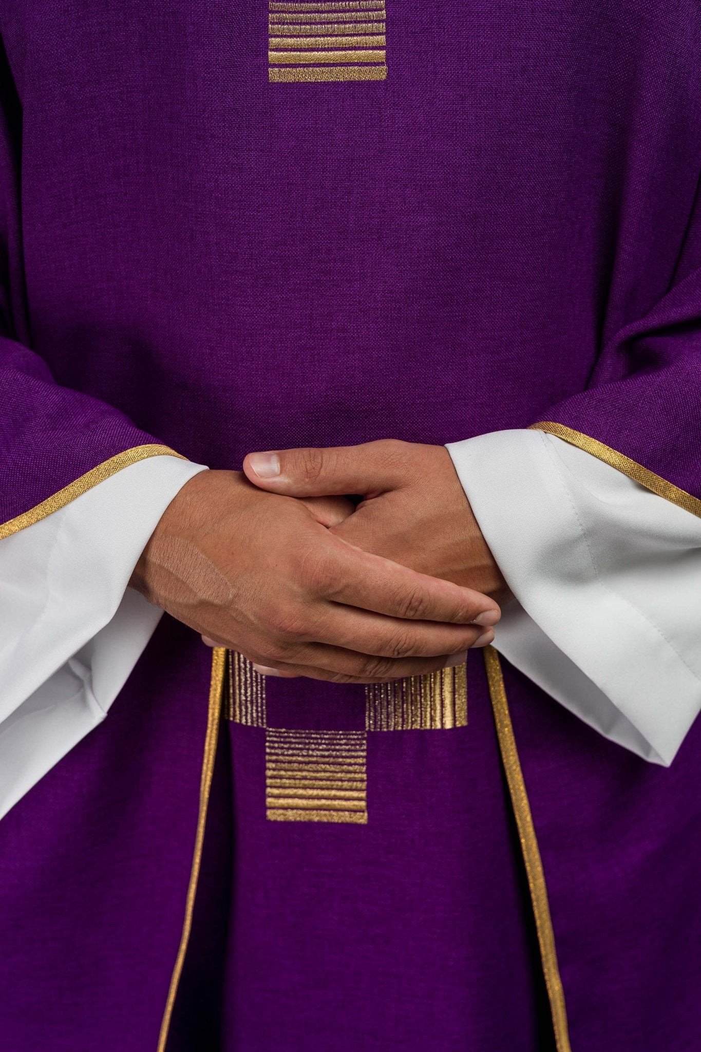 Casula Viola con Croci HA7011-03 FIOLET - PERILPRETE.IT