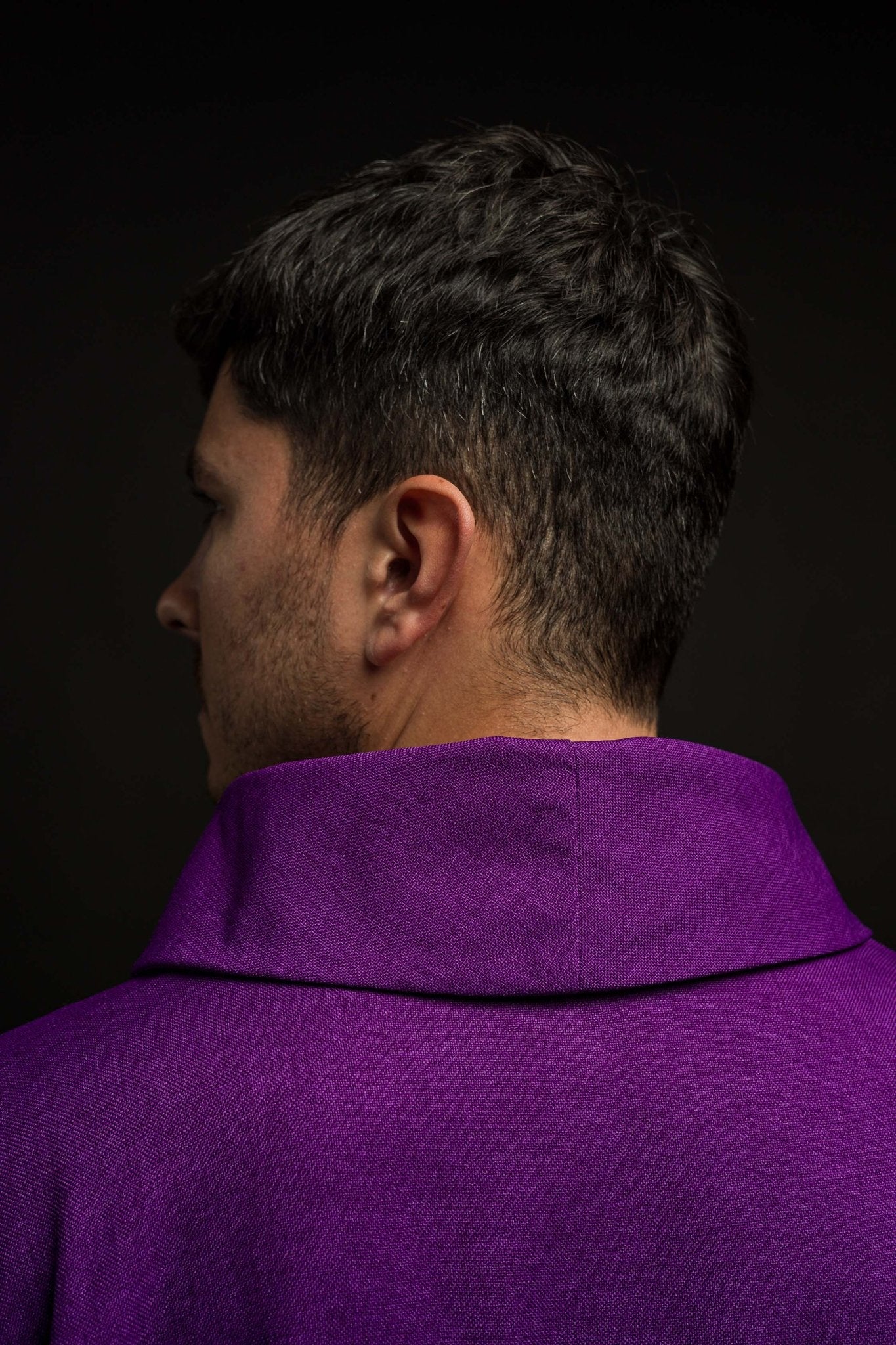 Casula Viola con Croci HA7011-03 FIOLET - PERILPRETE.IT