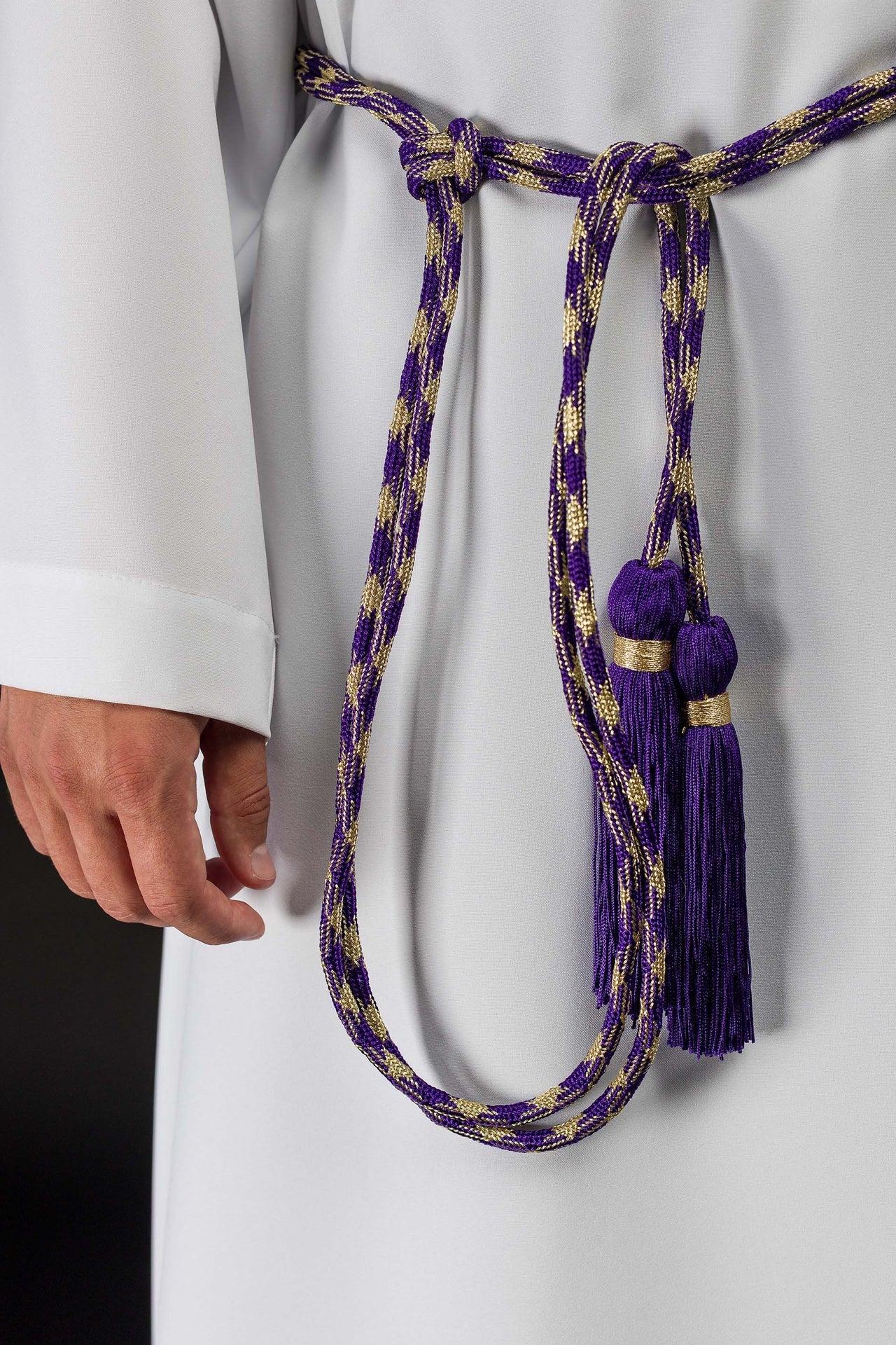 Cingolo liturgico viola e oro CIN/803 - PERILPRETE.IT