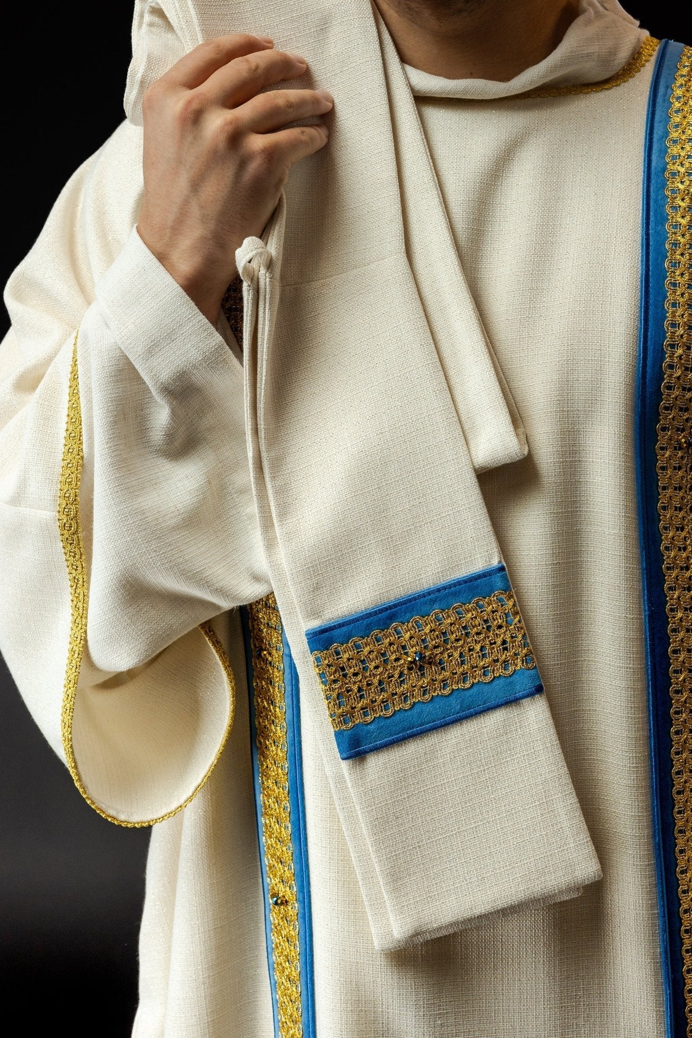 Dalmatica fatta a mano con pietre naturali Handmade 1001 HM/1001/05/71/PA06 - PERILPRETE.IT