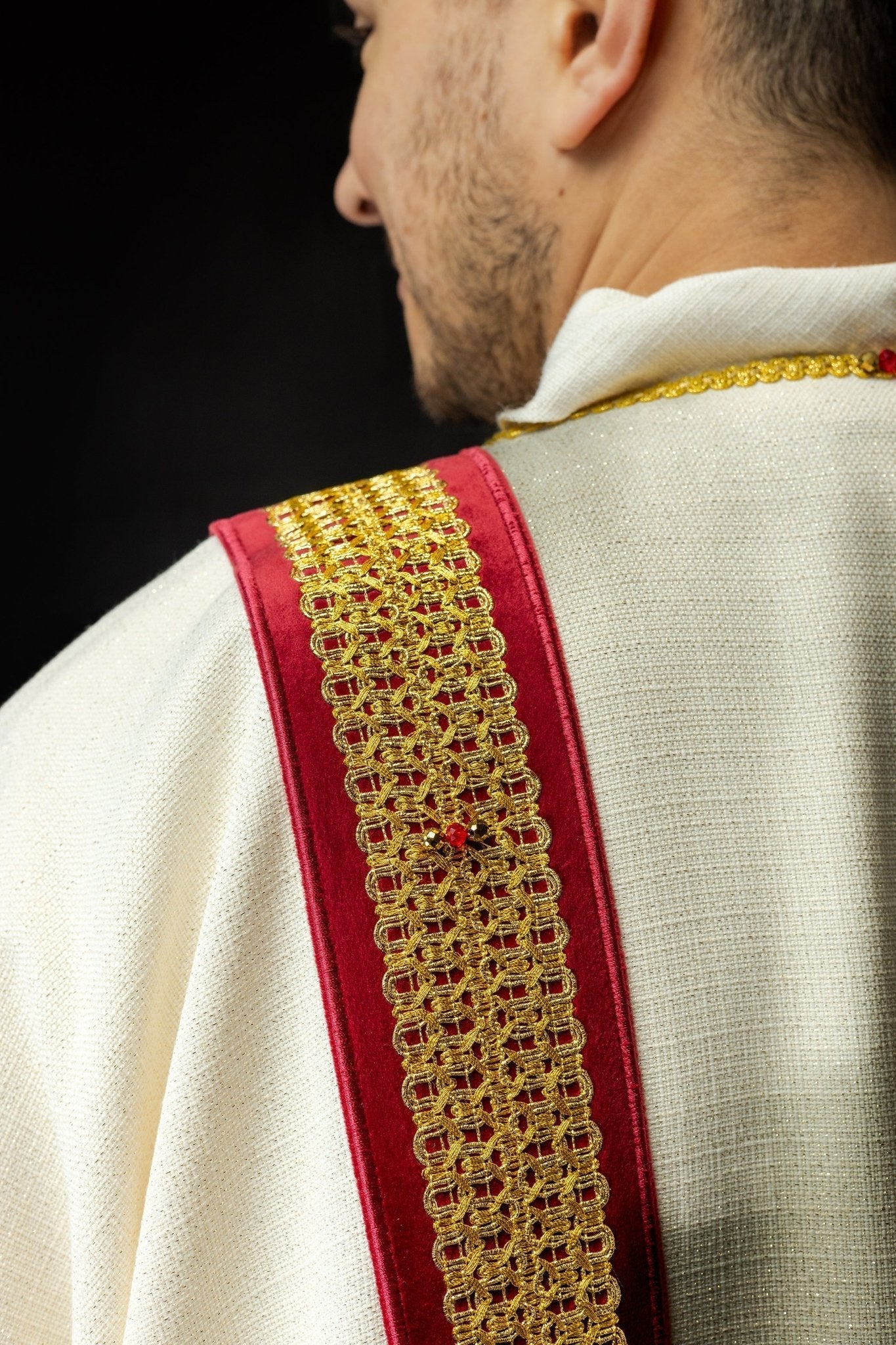 Dalmatica fatta a mano con pietre naturali Handmade 1001 HM/1001/05/71/PA02 - PERILPRETE.IT