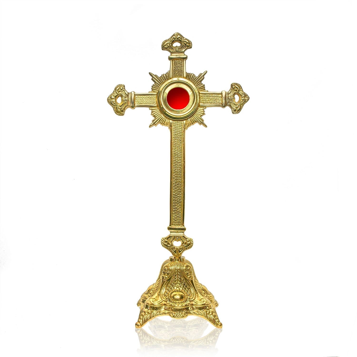 Reliquiario - croce - ottone MN - 1022 - PERILPRETE.IT