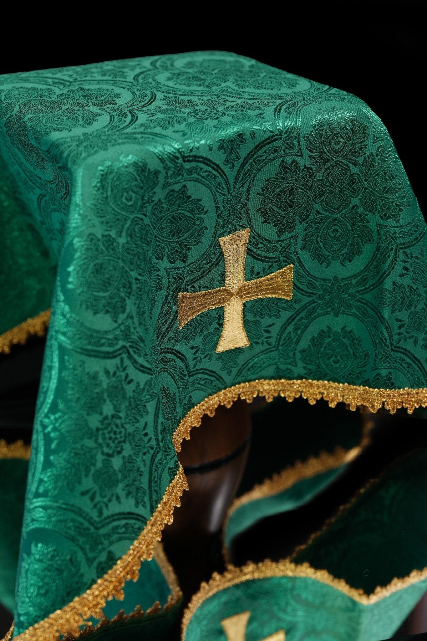Set di copri calice in jacquard in quattro colori liturgici KWB/002/11 50X50 (4szt) - PERILPRETE.IT