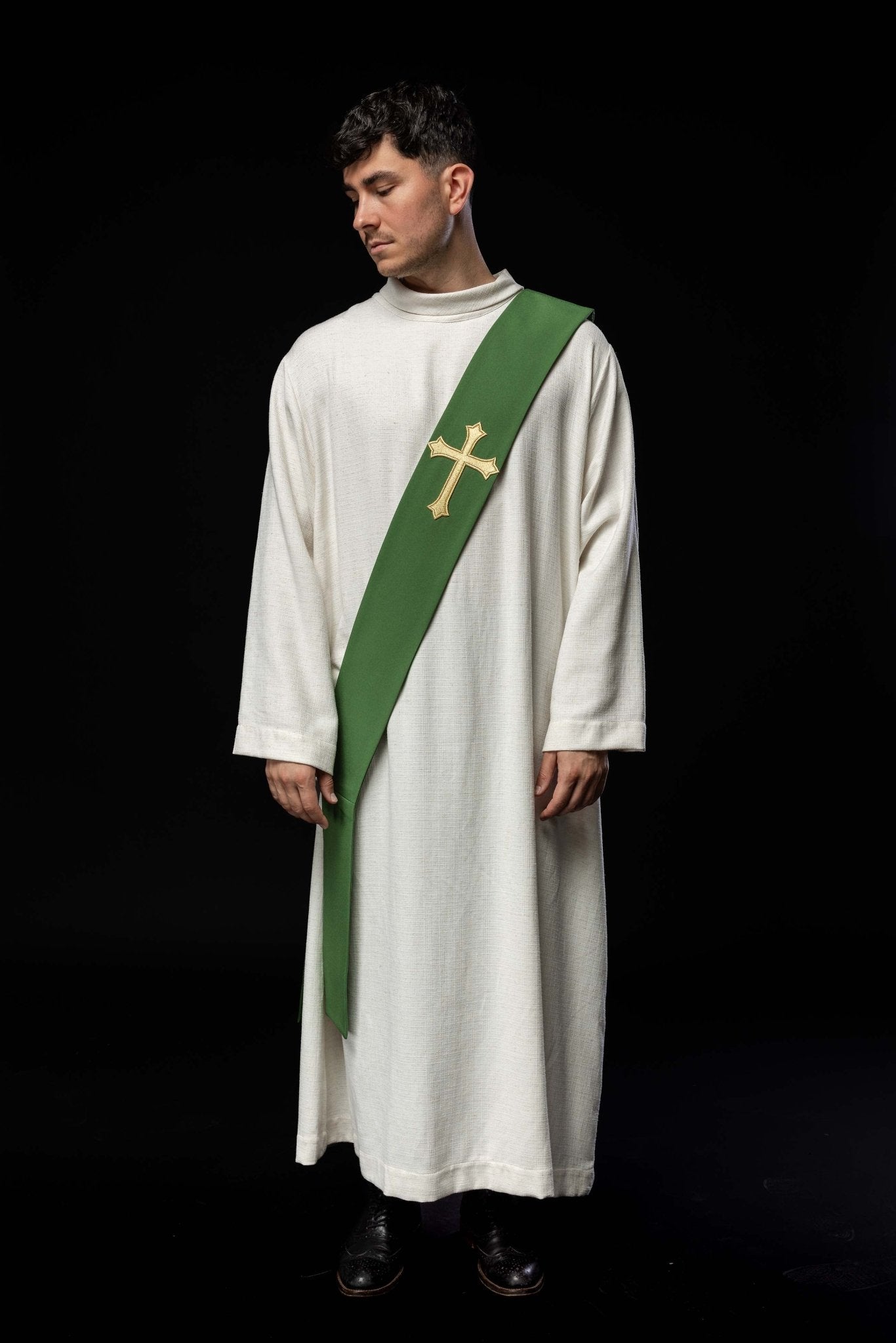 Stola diaconale Verde Croce KSD/133/01/01 ZIELONY - PERILPRETE.IT