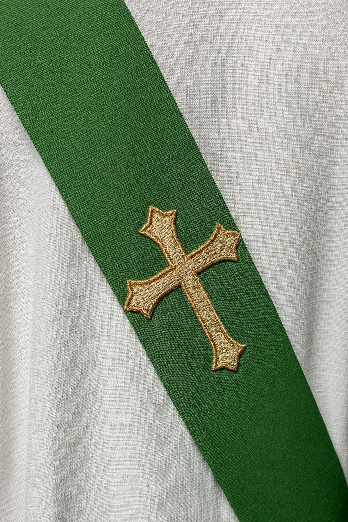 Stola diaconale Verde Croce KSD/133/01/01 ZIELONY - PERILPRETE.IT