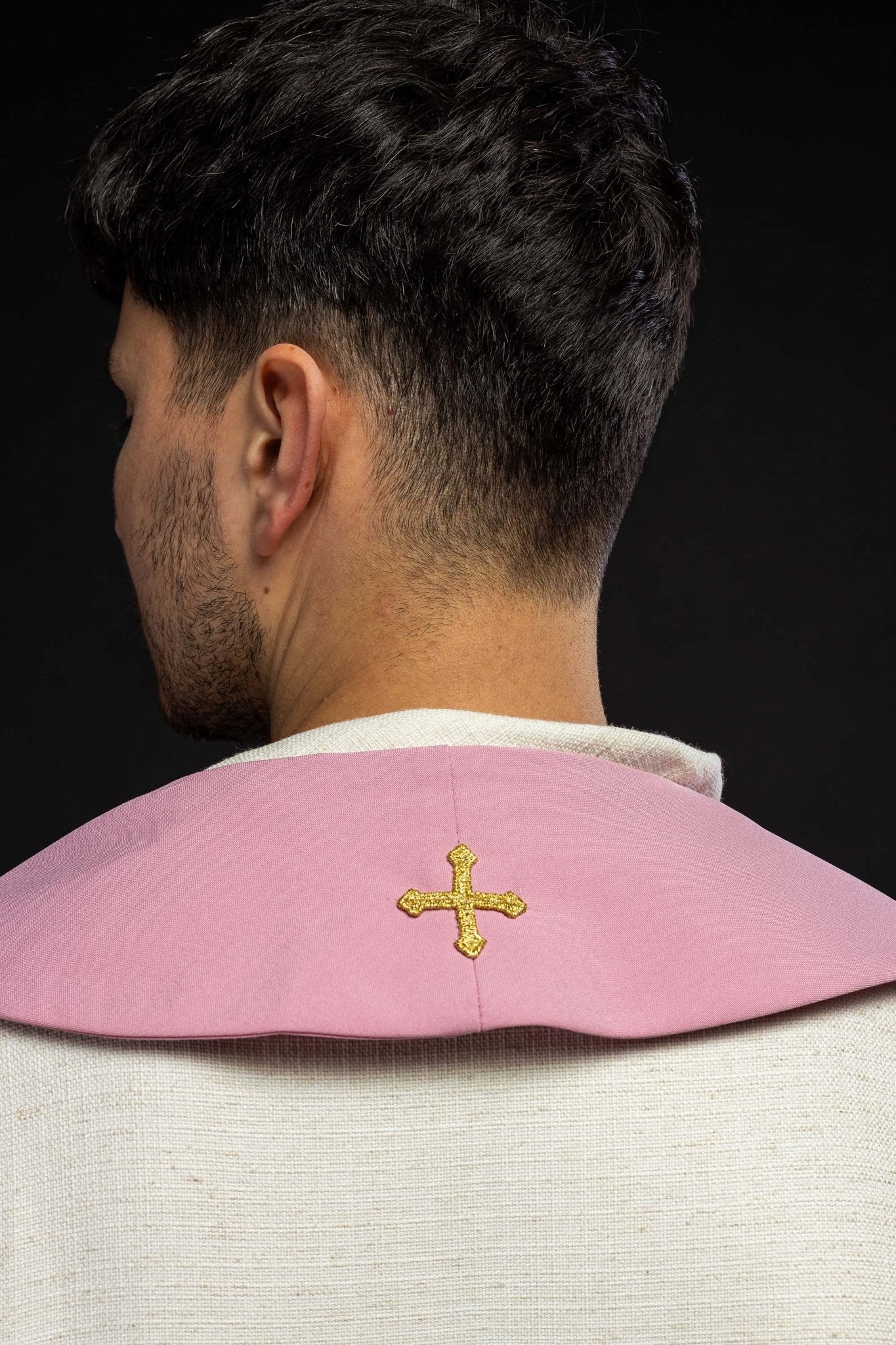 Stola Rosa sacerdotale rosa IHS KST/053/08/12 RÓŻOWY - PERILPRETE.IT