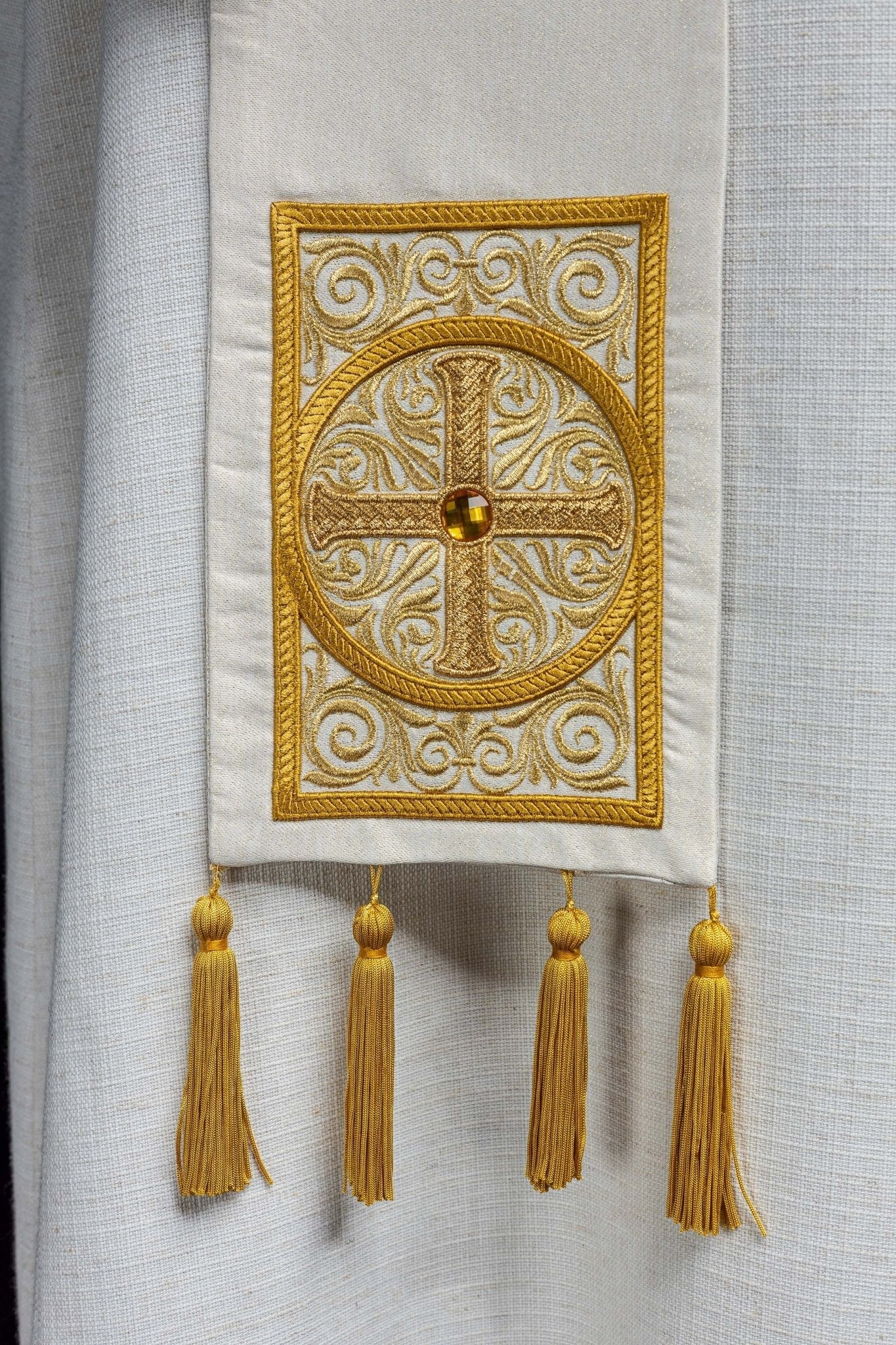 Stola sacerdotale con le frange LE/2012/05 - PERILPRETE.IT