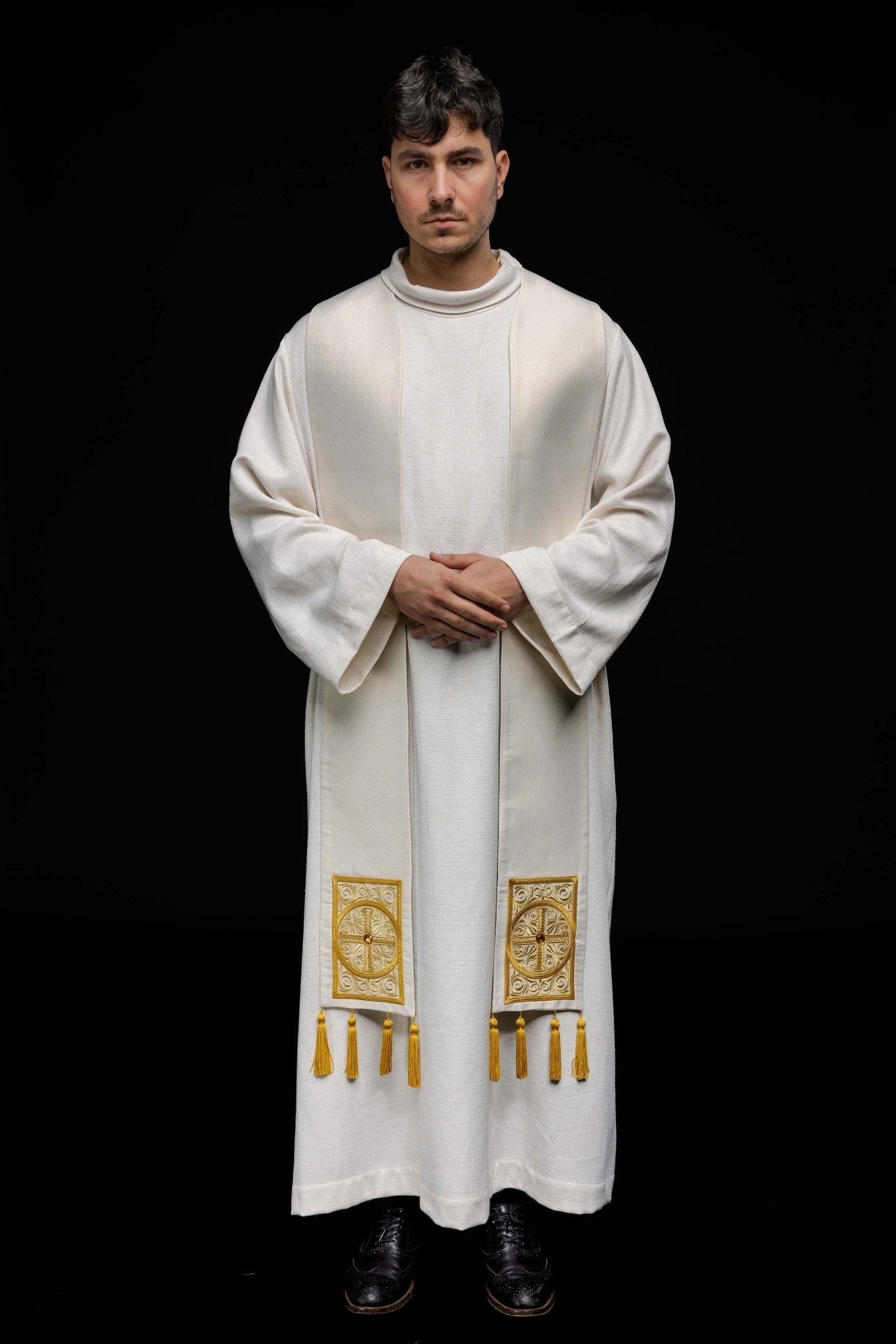 Stola sacerdotale con le frange LE/2012/05 - PERILPRETE.IT