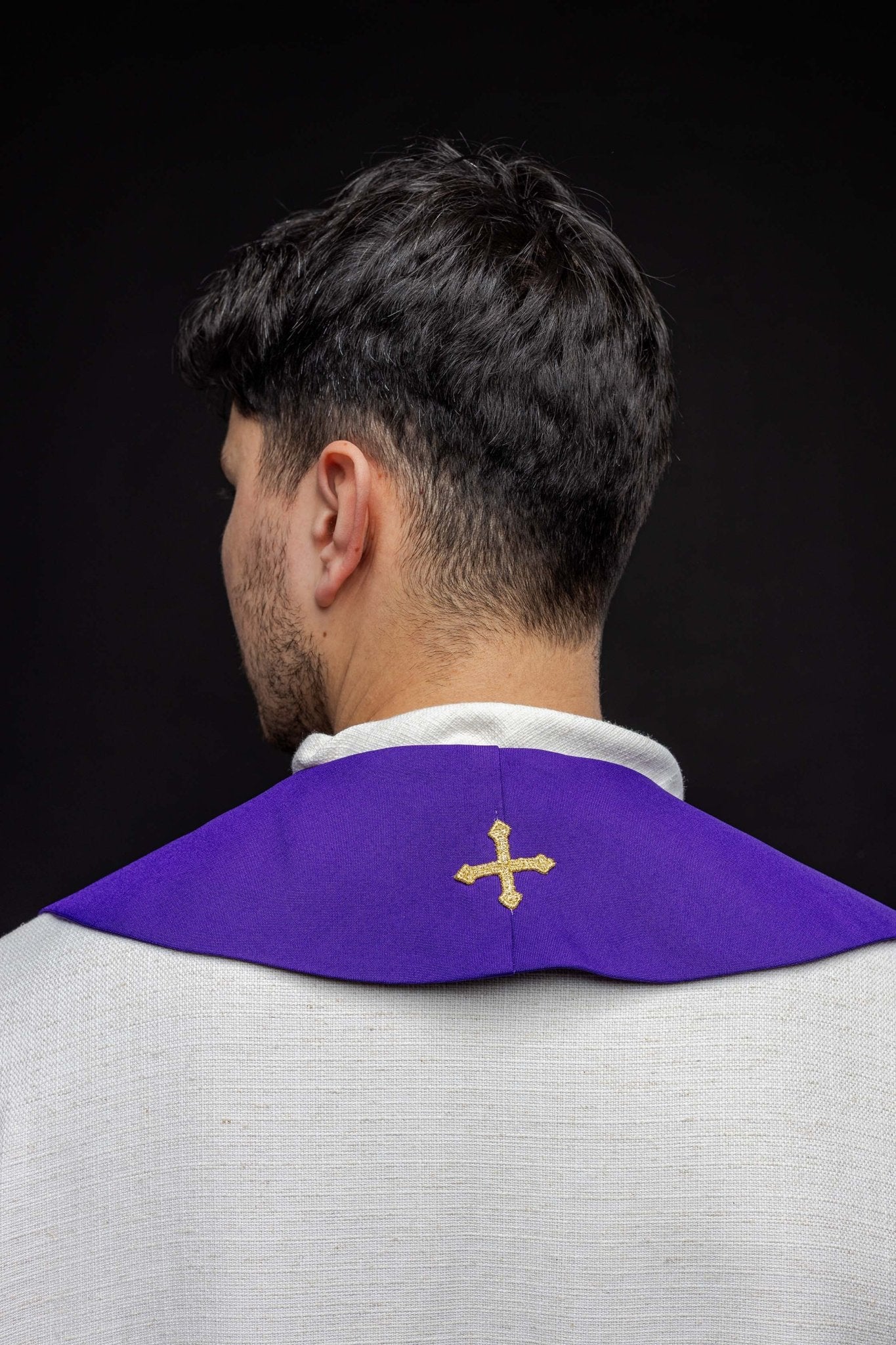Stola sacerdotale viola Calice IHS KST/042/03/01 FIOLET - PERILPRETE.IT