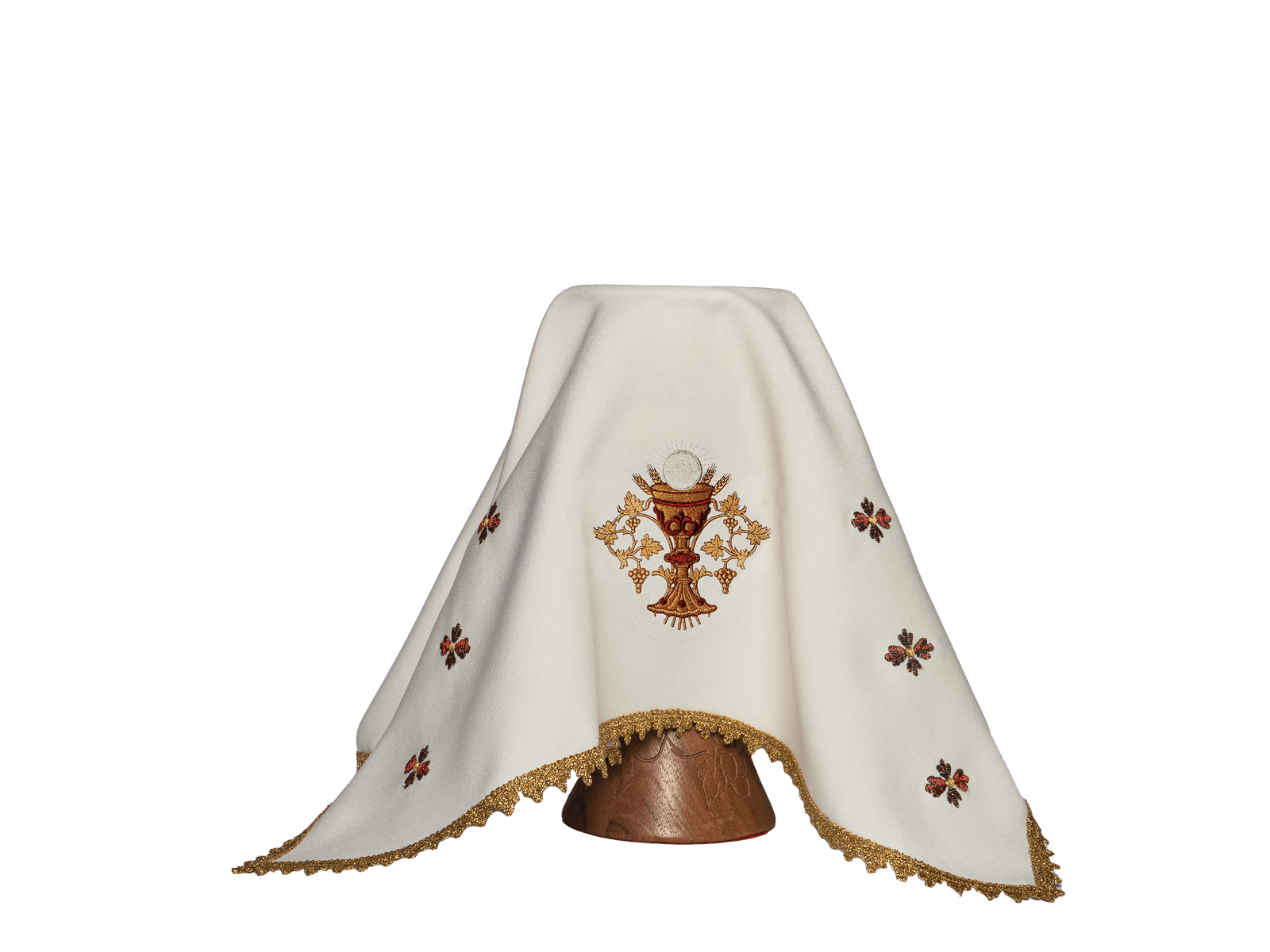 Velo Liturgico con simbolo dell'Eucaristia KWB/013 50X50 - PERILPRETE.IT